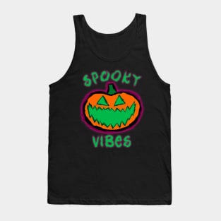 Spooky Vibes (Pumpkin) Tank Top